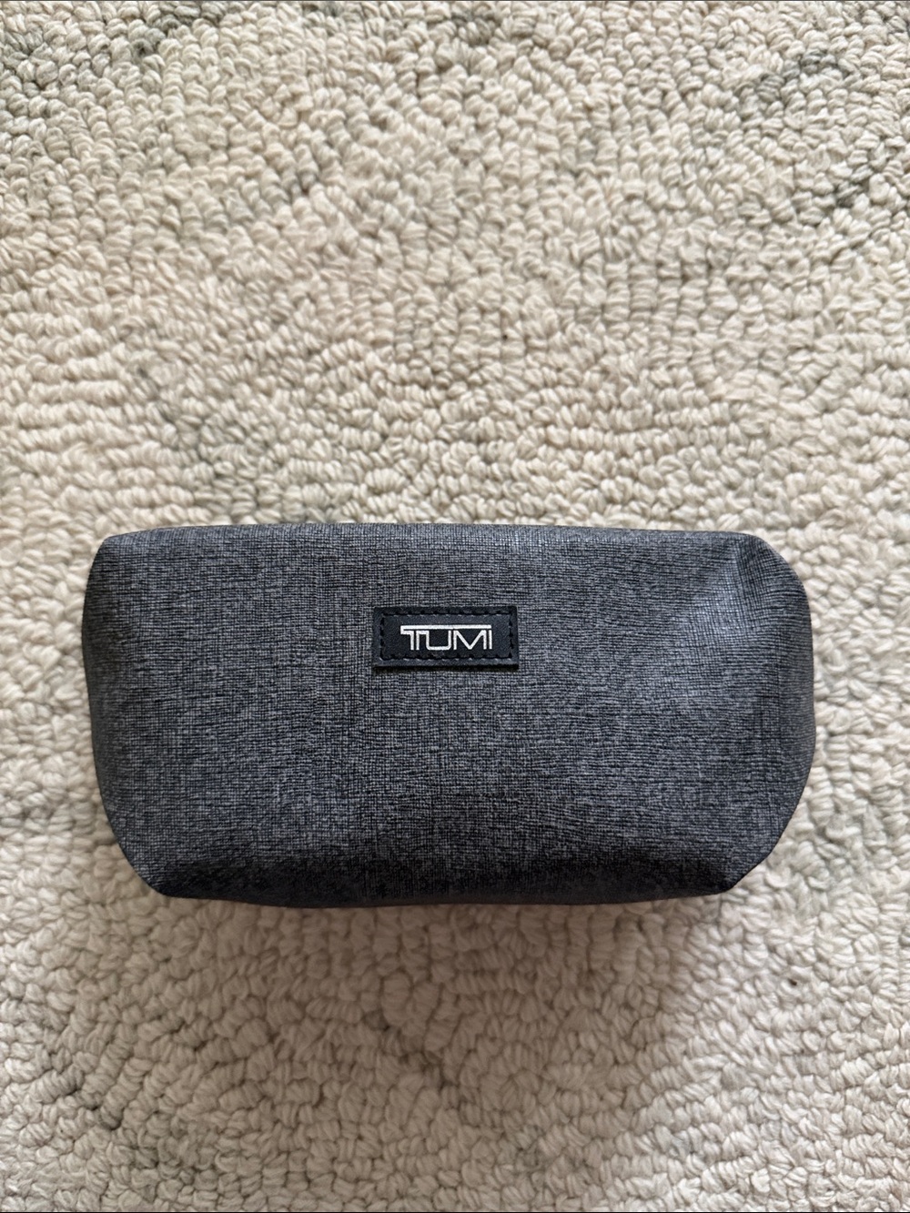 Tumi for Delta Charcoal Gray Toiletry Kit